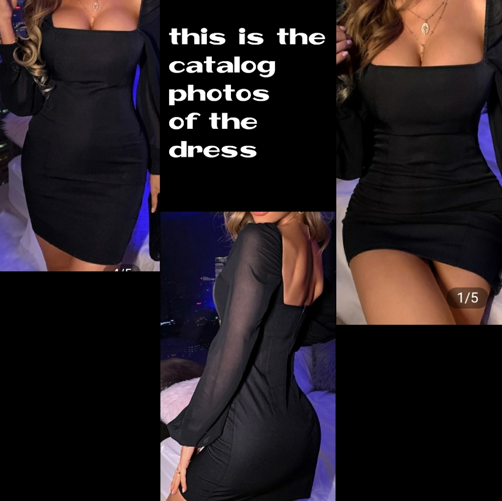 Black dress small/medium